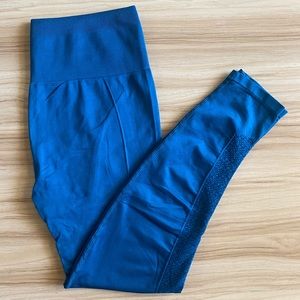 Fabletics SculptKnit high-waisted teal legging